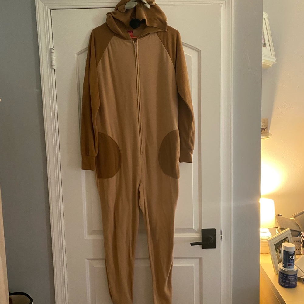Target woman’s Reindeer onesie size small